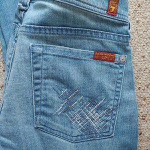 7 For All Mankind Jeans - Light Wash